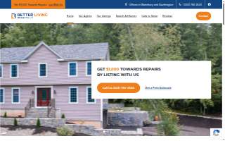 Better Living Realty LLC website