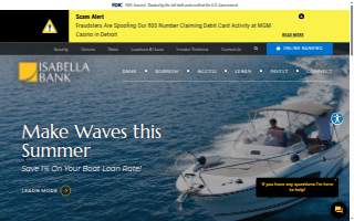 Isabella Hair Salon website