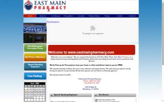 East Main Pharmacy website