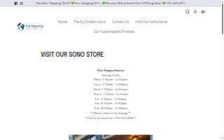 Eco Evolution website