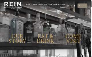 Rein Osteria website