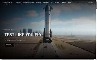 SpaceZ website