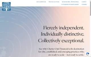 Charter Oak Financial website