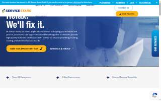 Service Stars website