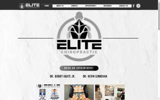 Elite Chiropractic website