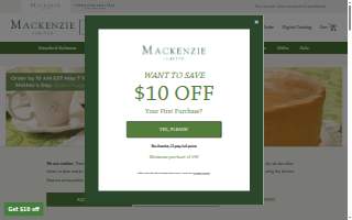 Mackenzie Dentistry website