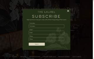 The Laurel website