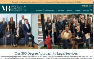 Mandelbaum Barrett PC website