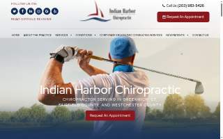 Indian Harbor Chiropractic website