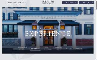 Delamar Greenwich Harbor website