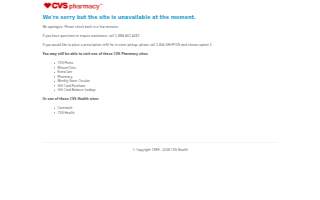 CVS Pharmacy of West Hartford website