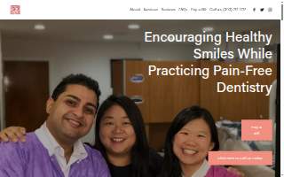 Dearfield Family Dentistry website
