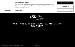 Pagani of Greenwich website