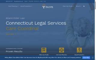 Allaire Elder Law website