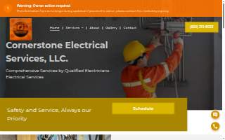 Cornerstone Electrical Services, LLC website