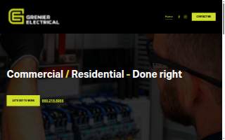 Grenier Electrical LLC website
