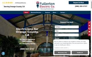 Fullerton Electric, Co. website
