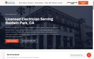 Electrical Garage website