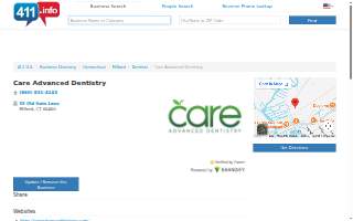 Care Advanced Dentistry website