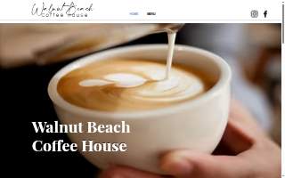Walnut Beach Coffee House website
