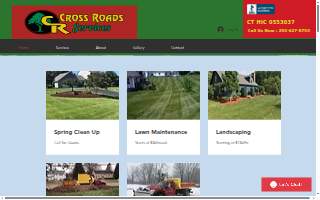 Cross Roads Services website