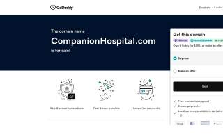 Companion Animal Hospital of Milford website