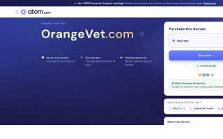 Orange Veterinary Hospital website