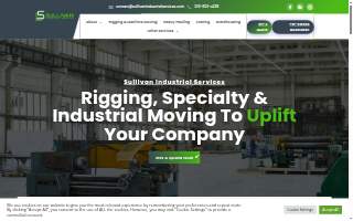 Sullivan Industrial Services & Rigging website
