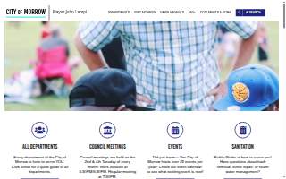 Morrow Construction website