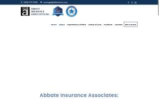 Abbate Insurance Associates, Inc. website