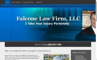 Falcone Law Firm, LLC website