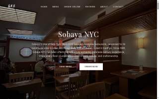 Soba Express Trucking website