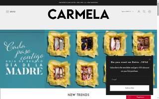 Carmela Coffee - Pompano Beach website