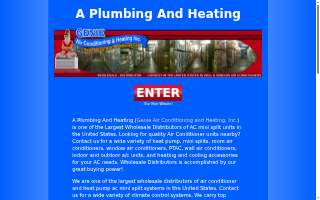A+ Plumbing And Heating website