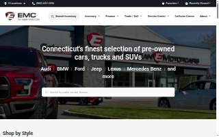 European Motorcars website