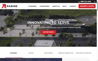 Rabine Family Dentistry website