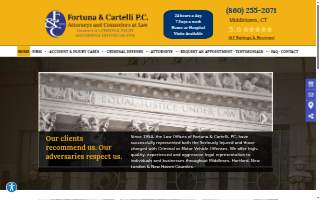 Fortuna & Cartelli PC website