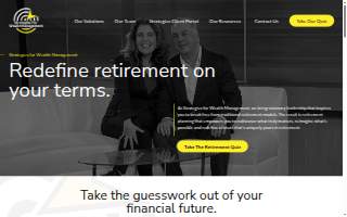Strategies For Wealth Management website