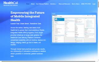 Healthcall Primary Care Center website