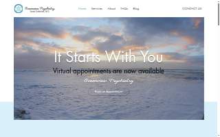 Oceanview Psychiatry website
