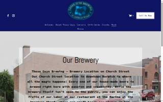 These Guys Brewing at American Wharf website