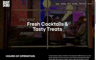 Bar 140 website