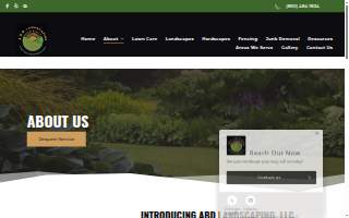 ABD Landscaping website