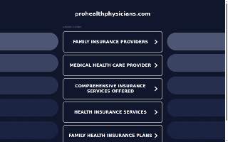 ProHealth Physicians, Torrington Primary Care website