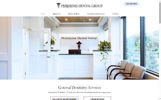 Perimenis Dental Group website