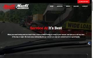 Merli Automotive website