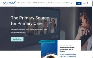 PriMed website