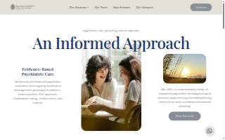 Psychiatry Specialists of South Carolina website