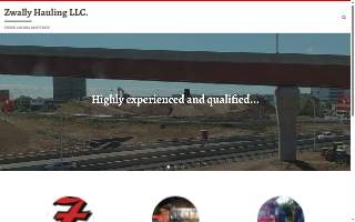 Zwally Hauling LLC. website