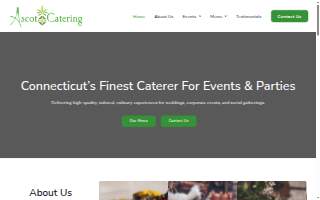 Ascot Catering of Glastonbury website